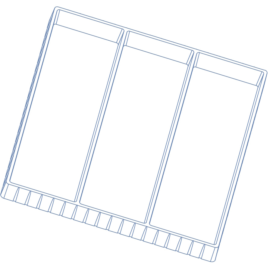 40 Trays TexRack® für HW Main Line und Matchbox auf Karte für über 1.000 Modelle